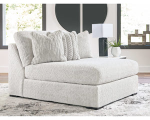 Cuddle Plush Oversized Armless Chaise