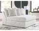 Cuddle Plush Oversized Armless Chaise