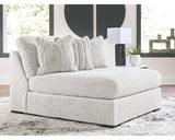 Cuddle Plush Oversized Armless Chaise
