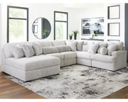 Cuddle Plush 6-Piece Sectional with Chaise