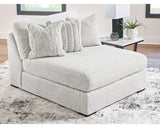 Cuddle Plush Oversized Armless Chaise