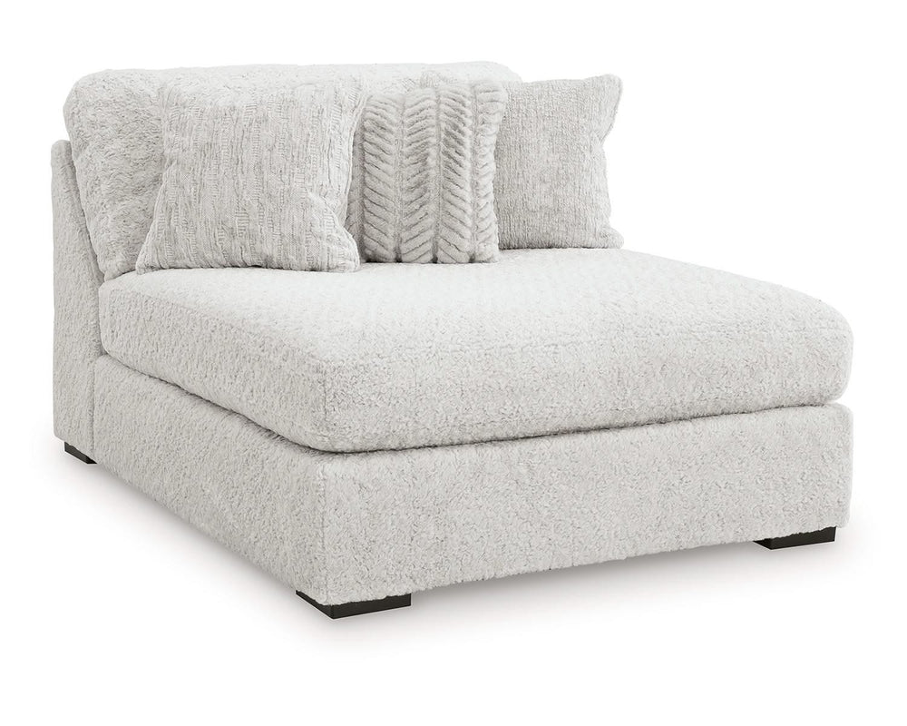 Cuddle Plush Oversized Armless Chaise