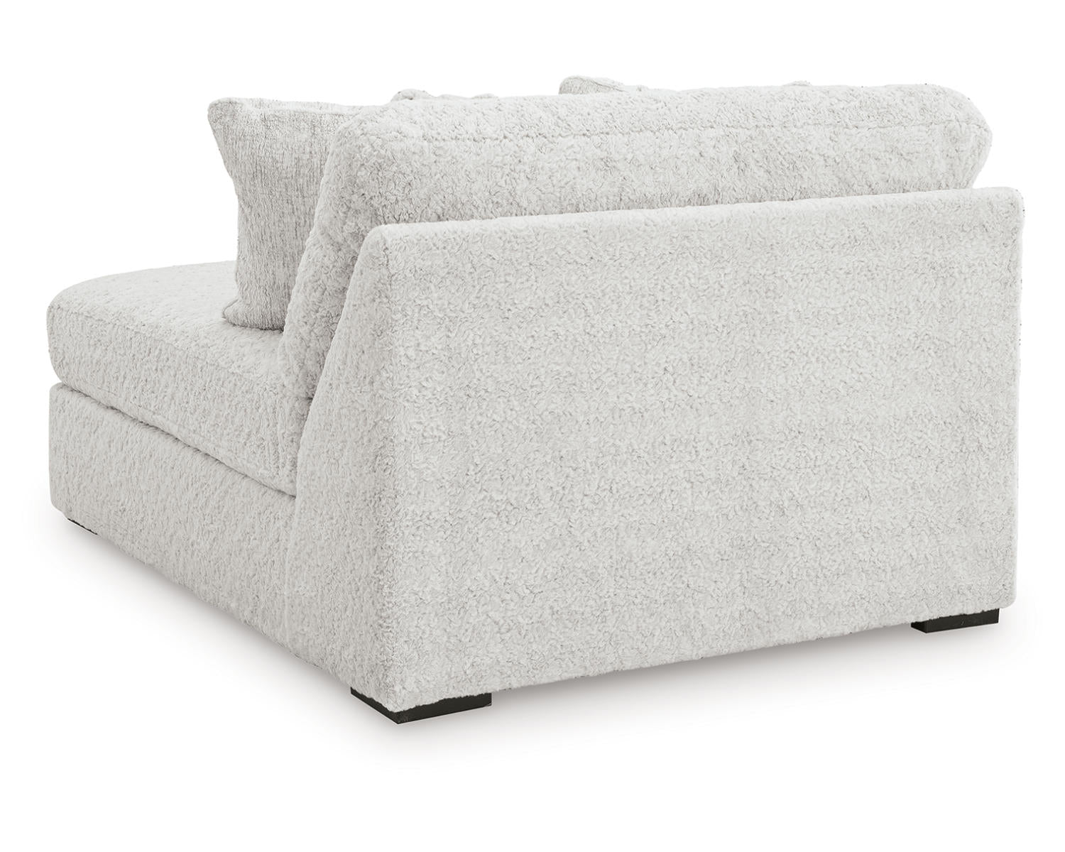 Cuddle Plush Oversized Armless Chaise