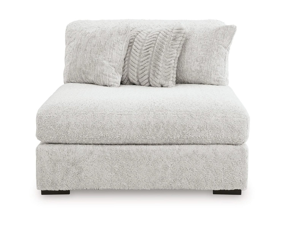 Cuddle Plush Oversized Armless Chaise