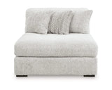 Cuddle Plush Oversized Armless Chaise