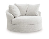 Sillón giratorio extragrande Cuddle Plush