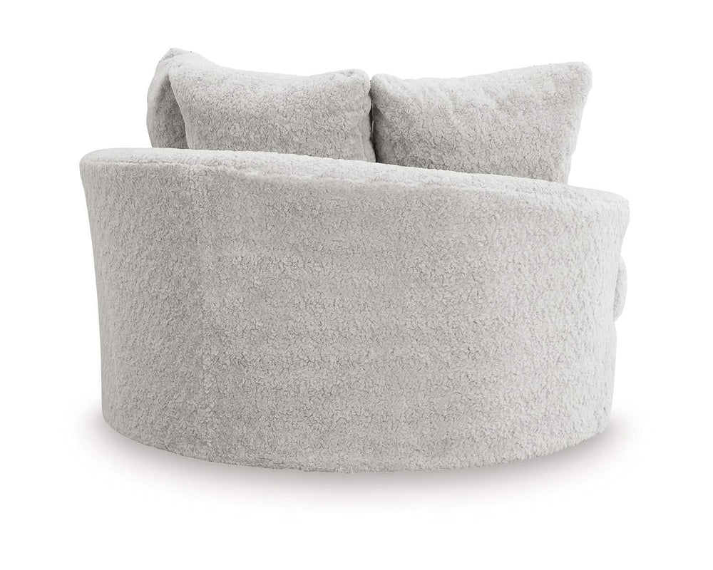 Sillón giratorio extragrande Cuddle Plush