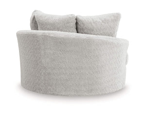 Sillón giratorio extragrande Cuddle Plush
