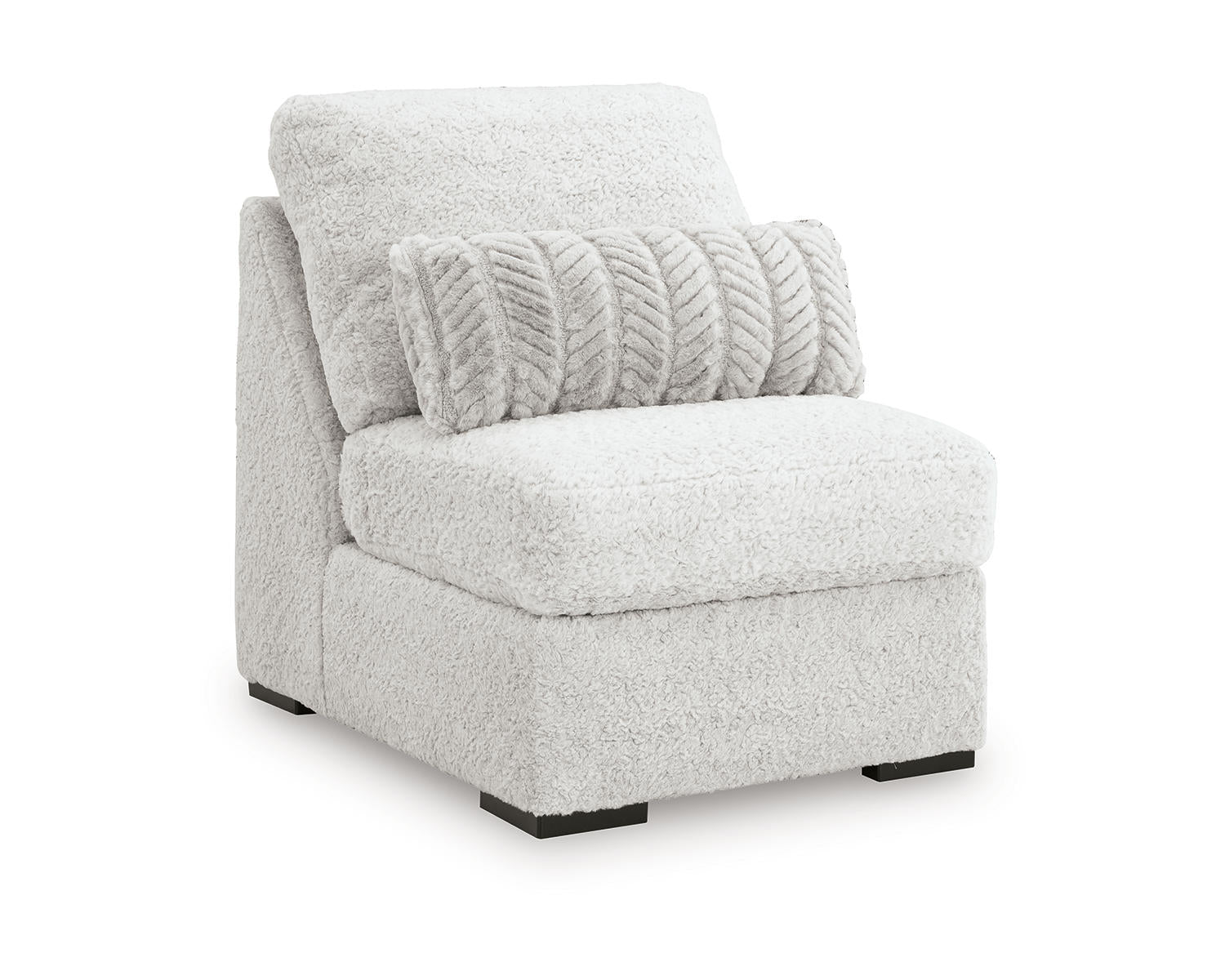 Cuddle Plush Armless Chair