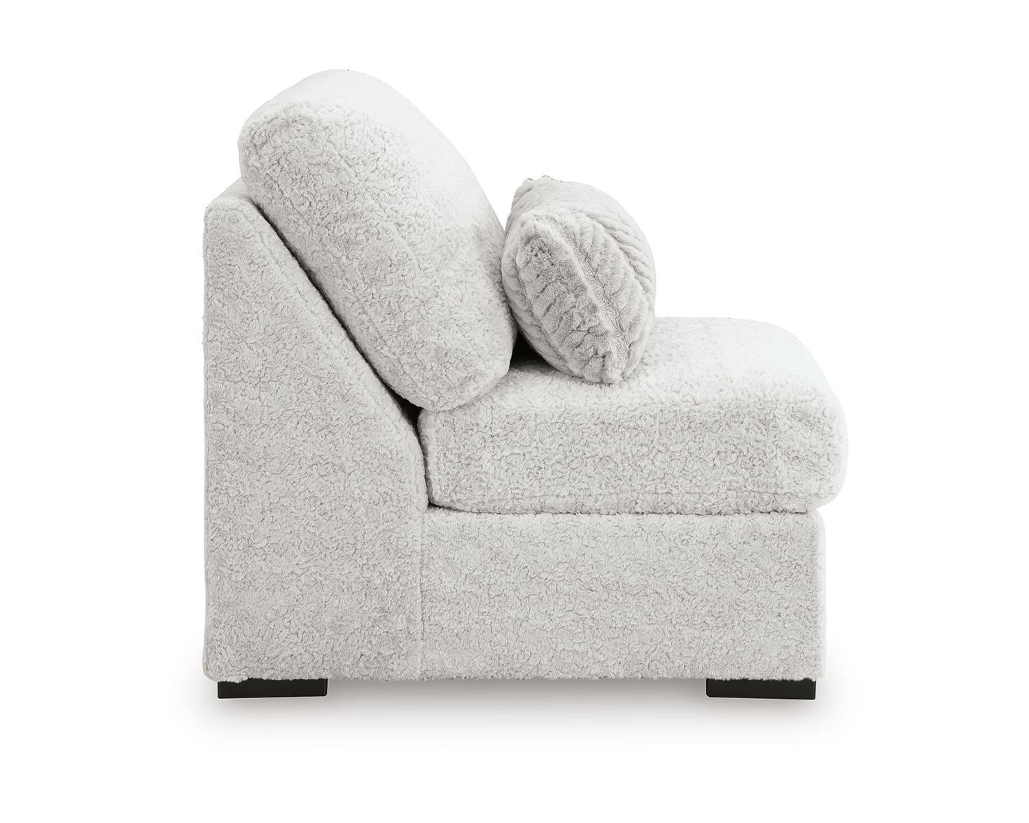 Cuddle Plush Armless Chair