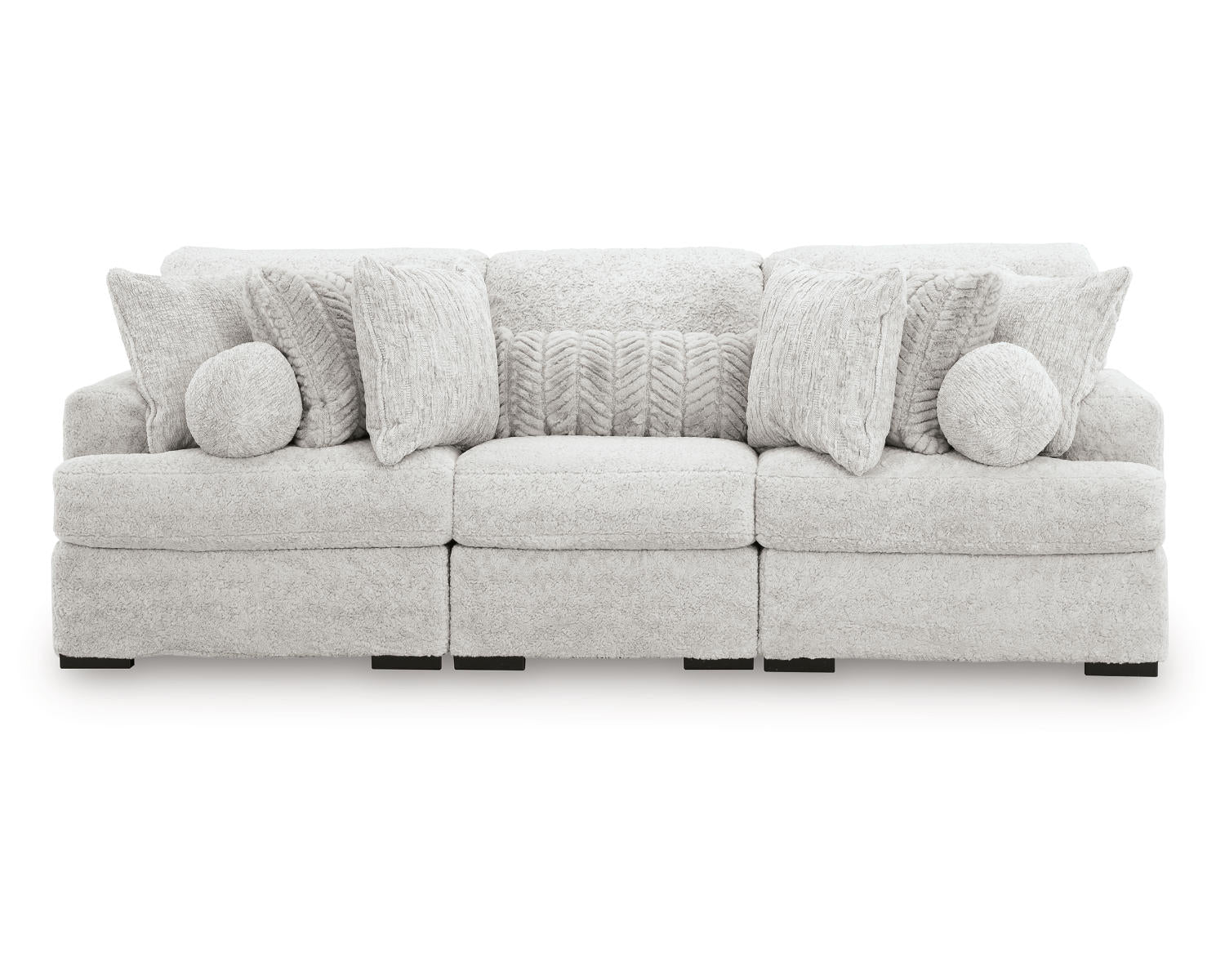 Cuddle Plush 3-Piece Sectional