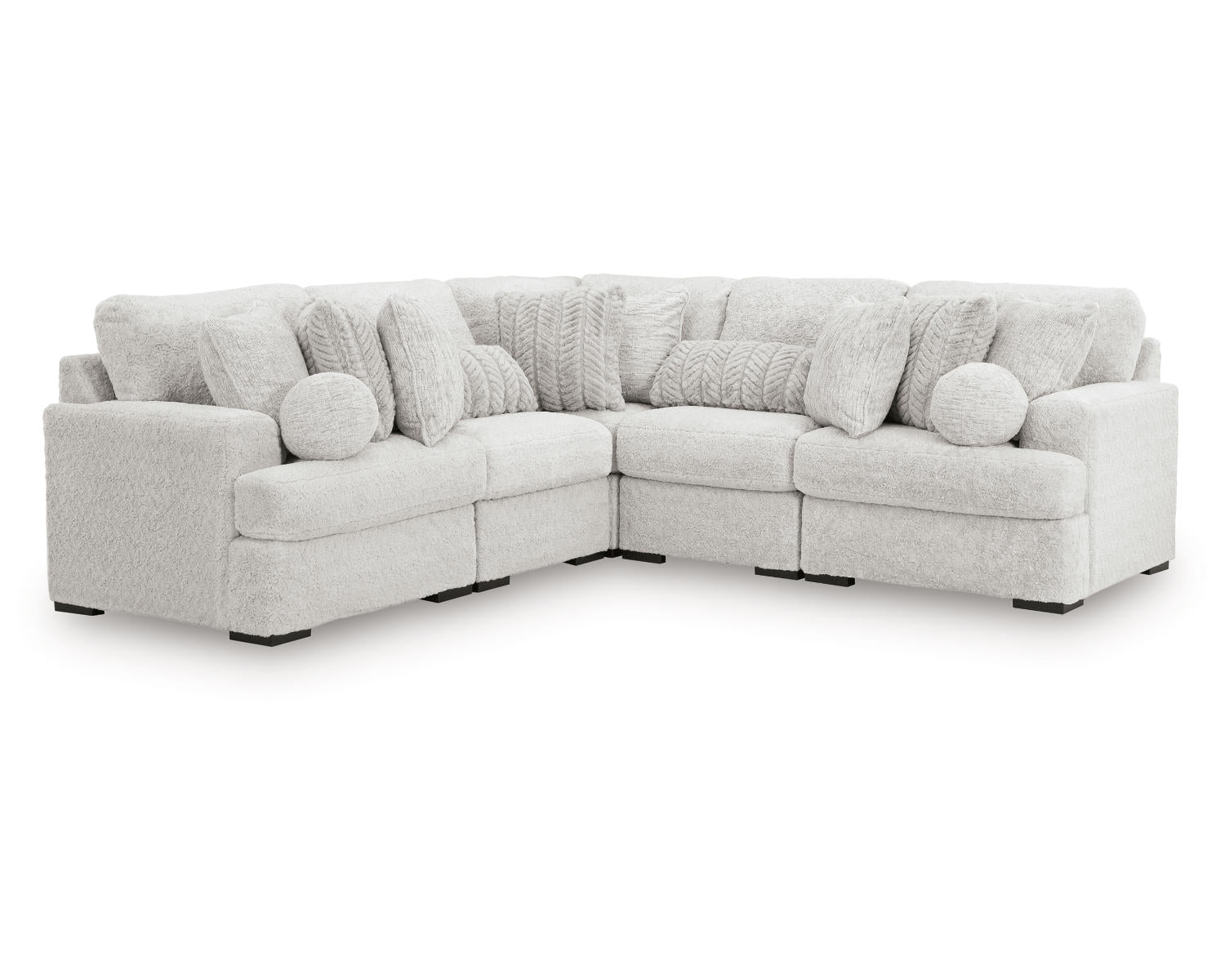 Cuddle Plush 5-Piece Sectional