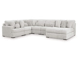 Cuddle Plush 6-Piece Sectional with Chaise