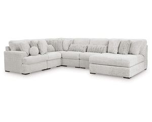 Cuddle Plush 6-Piece Sectional with Chaise