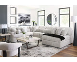 Cuddle Plush 6-Piece Sectional with Chaise