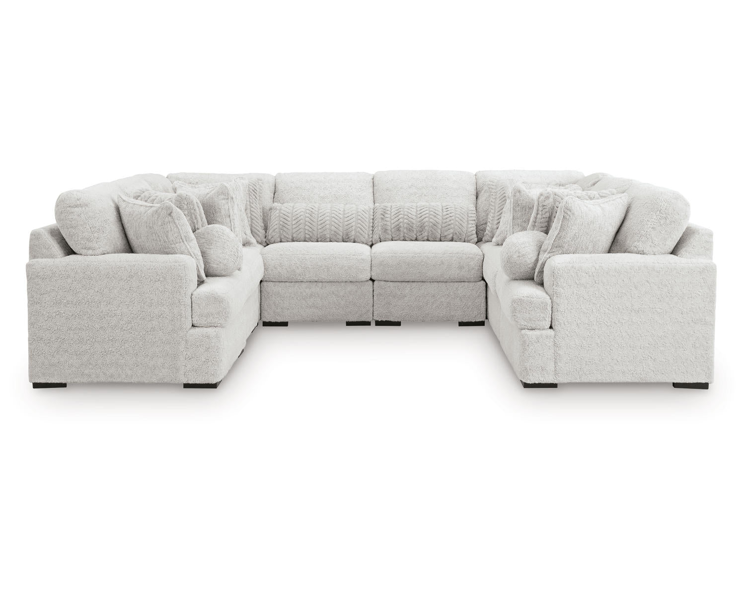 Cuddle Plush 8-Piece Sectional