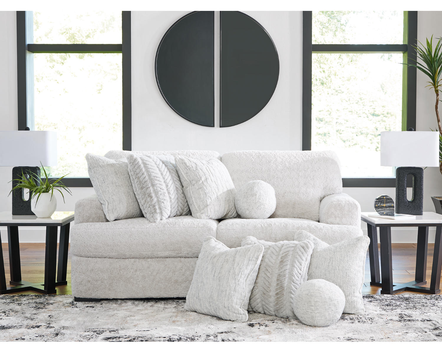 Cuddle Plush 2-Piece Sectional