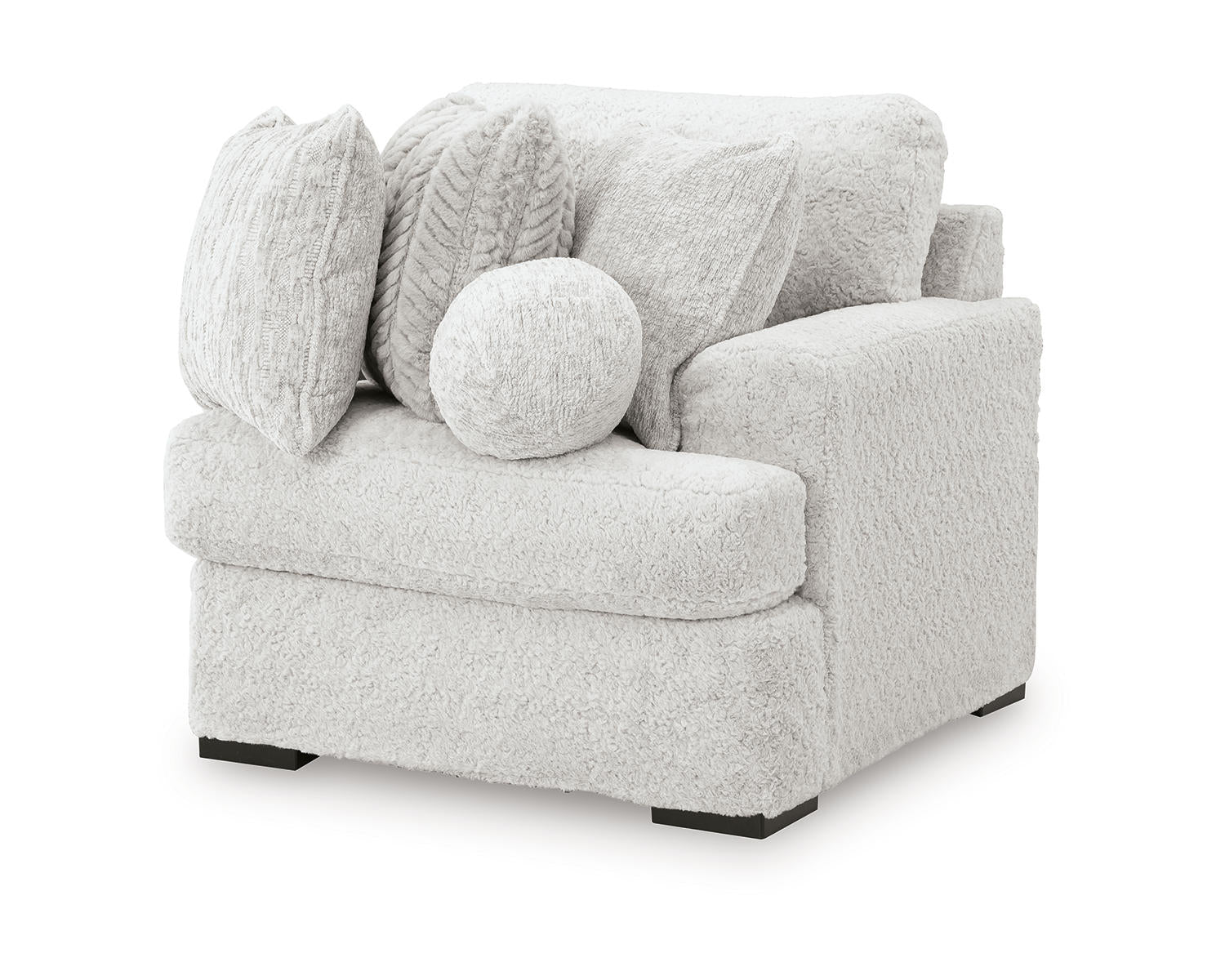 Cuddle Plush Right-Arm Facing Corner Chair