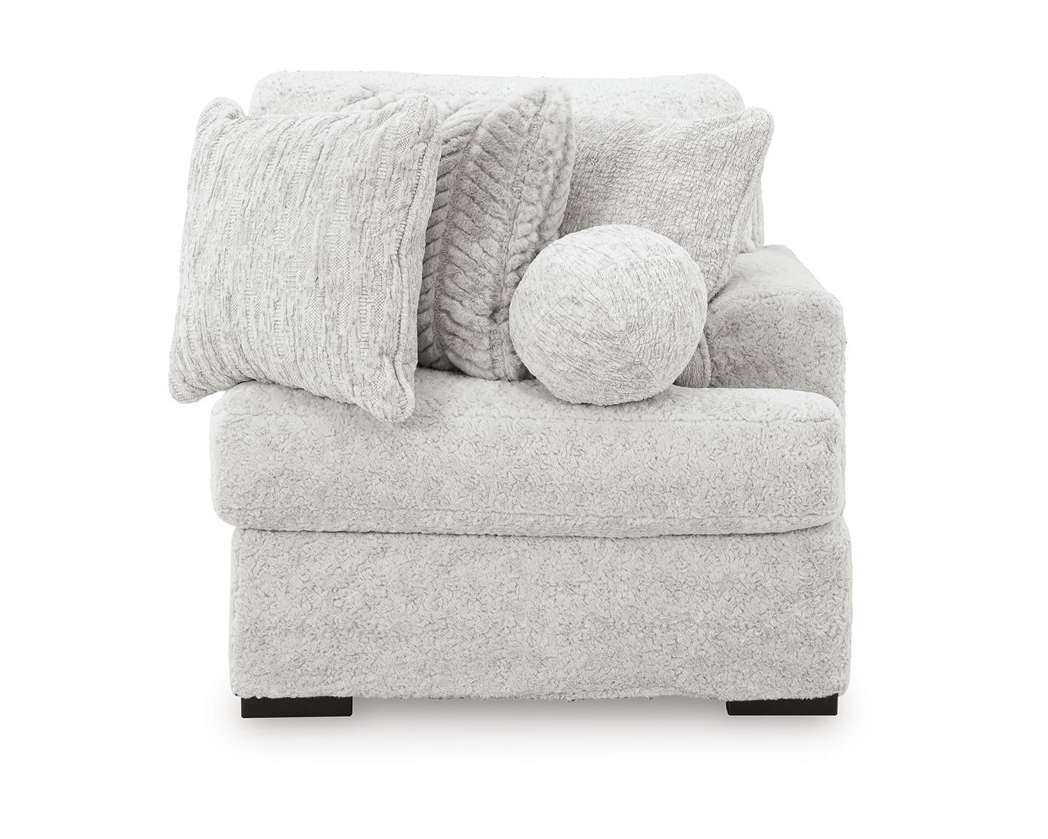 Cuddle Plush Right-Arm Facing Corner Chair