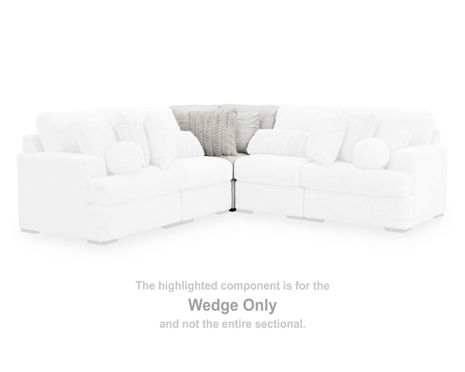 Cuddle Plush Wedge