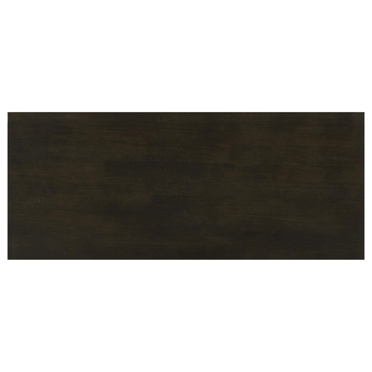 Consola de entrada Rachelle de madera de dos estantes en color merlot oscuro
