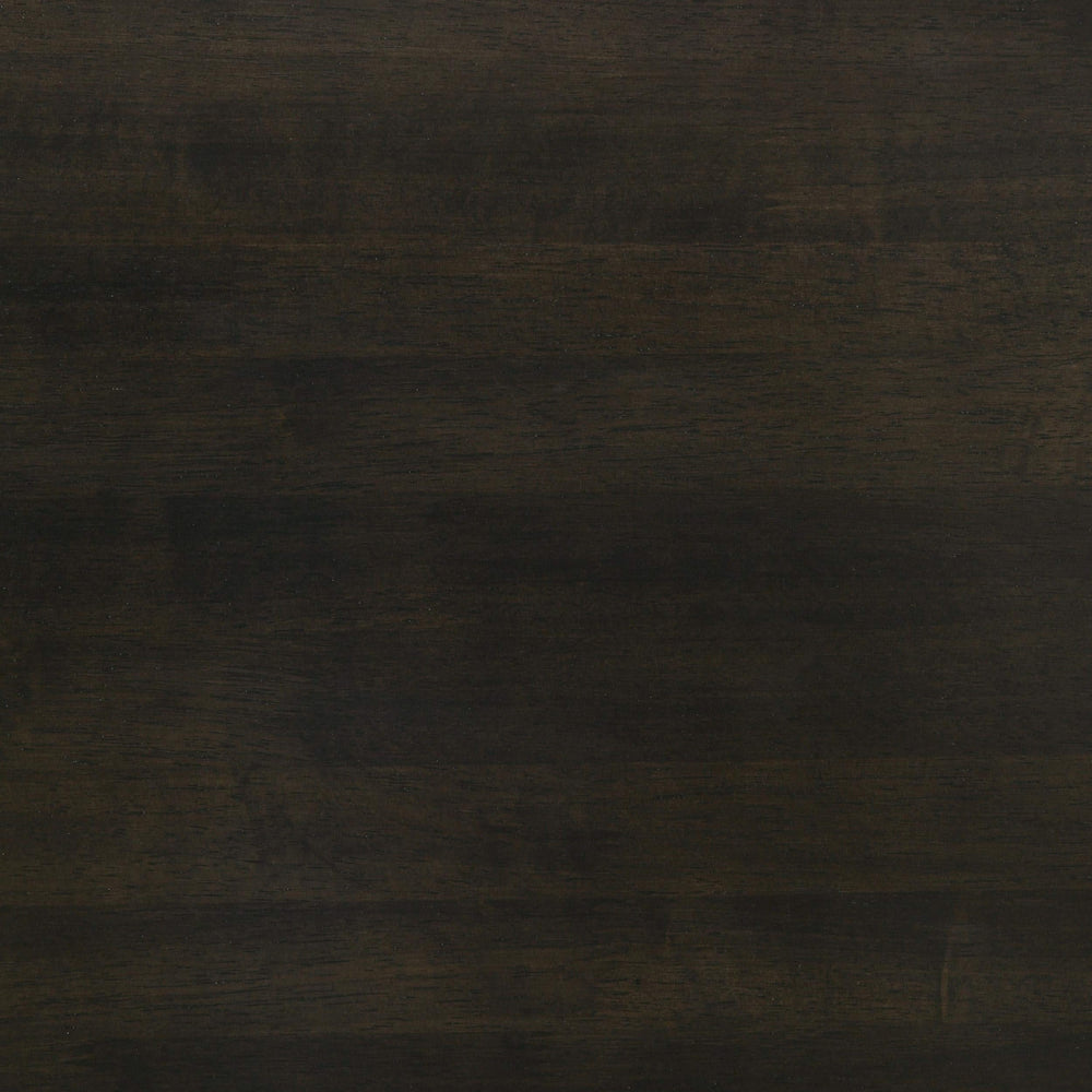 Consola de entrada Rachelle de madera de dos estantes en color merlot oscuro