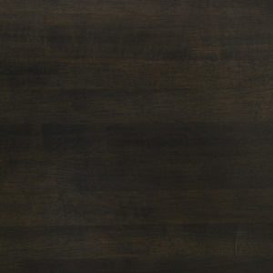 Consola de entrada Rachelle de madera de dos estantes en color merlot oscuro