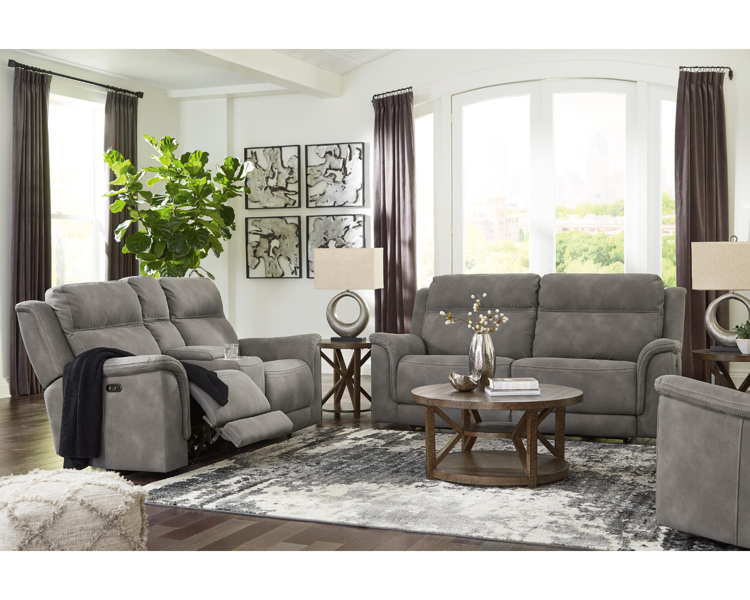 Next-Gen DuraPella Power Reclining Sofa, Loveseat and Recliner