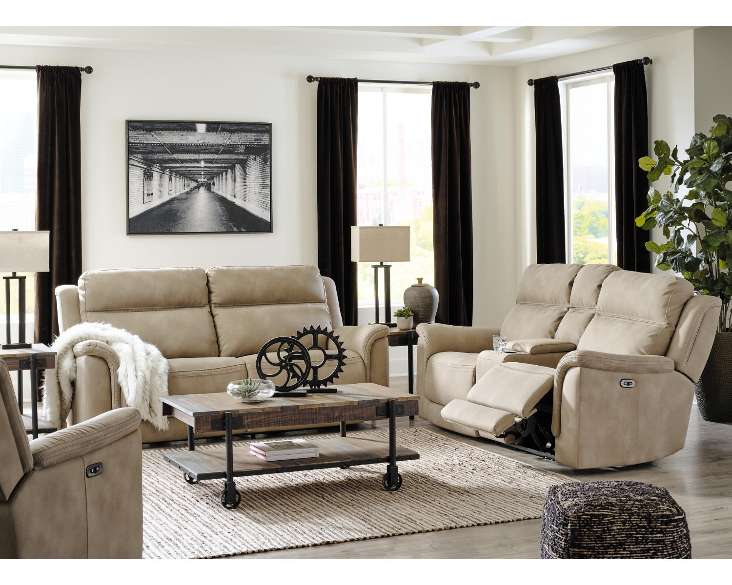 Next-Gen DuraPella Power Reclining Sofa, Loveseat and Recliner