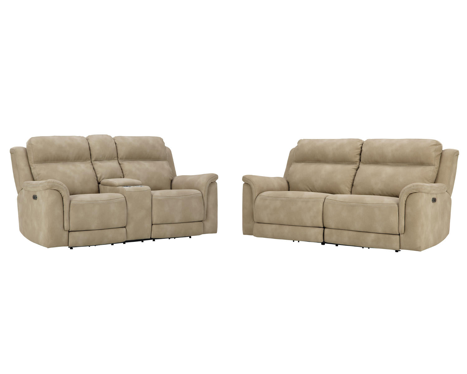 Next-Gen DuraPella Power Reclining Sofa and Loveseat