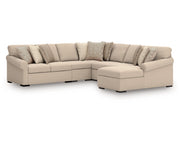 LadyMae 5-Piece Sectional with Chaise