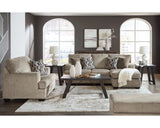 Stonemeade Sofa Chaise, Oversized Chair, and Ottoman