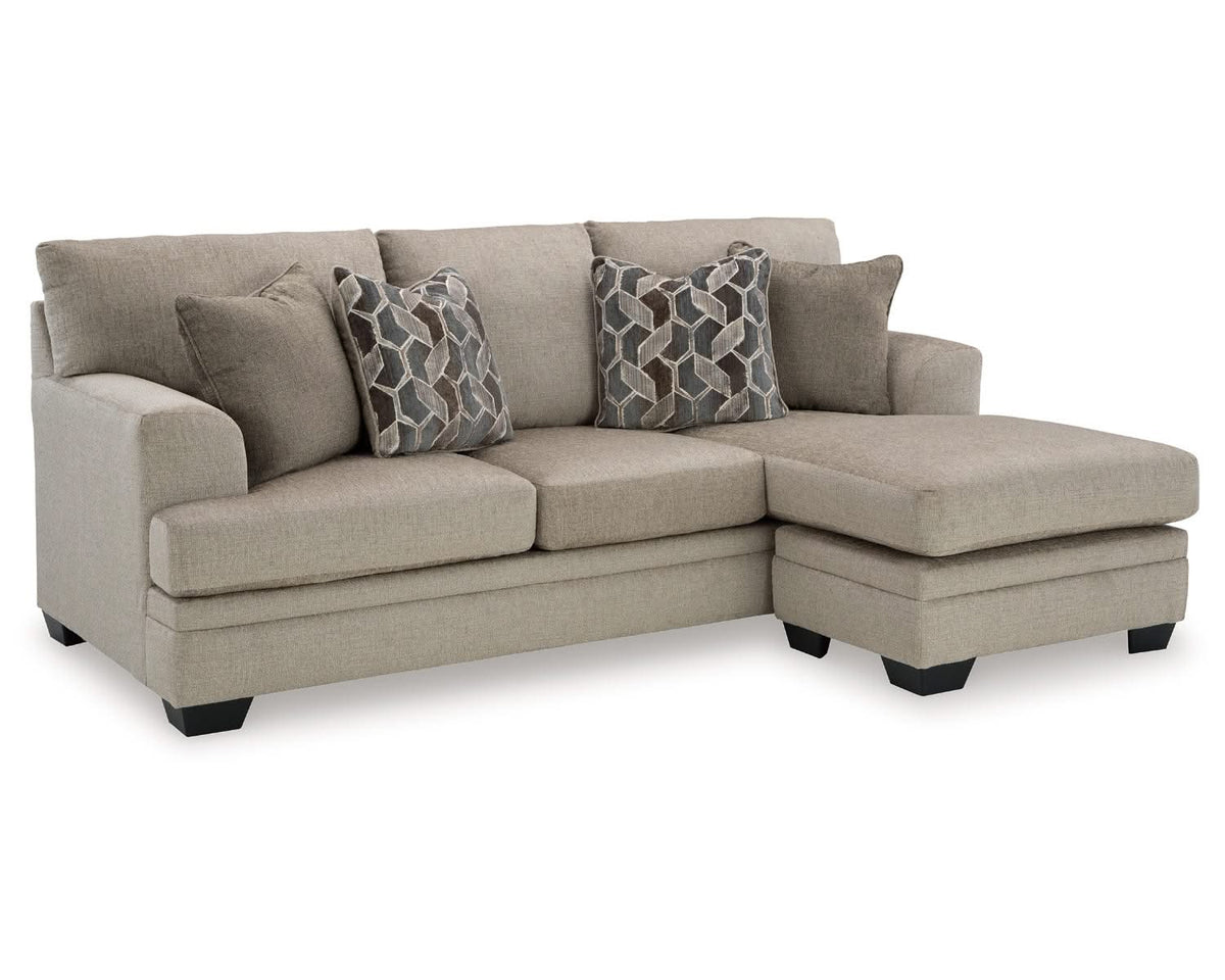 Stonemeade Sofa Chaise, Oversized Chair, and Ottoman