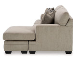Stonemeade Sofa Chaise, Oversized Chair, and Ottoman