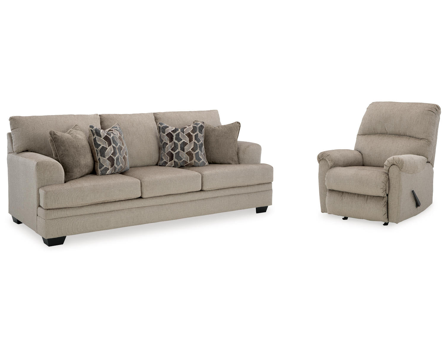 Stonemeade Sofa and Recliner