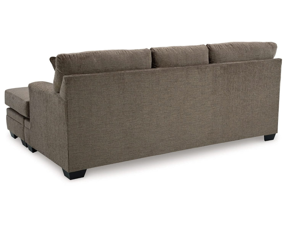Sofá chaise longue Stonemeade, sillón extragrande y otomana
