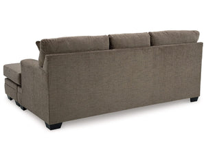 Sofá chaise longue Stonemeade, sillón extragrande y otomana