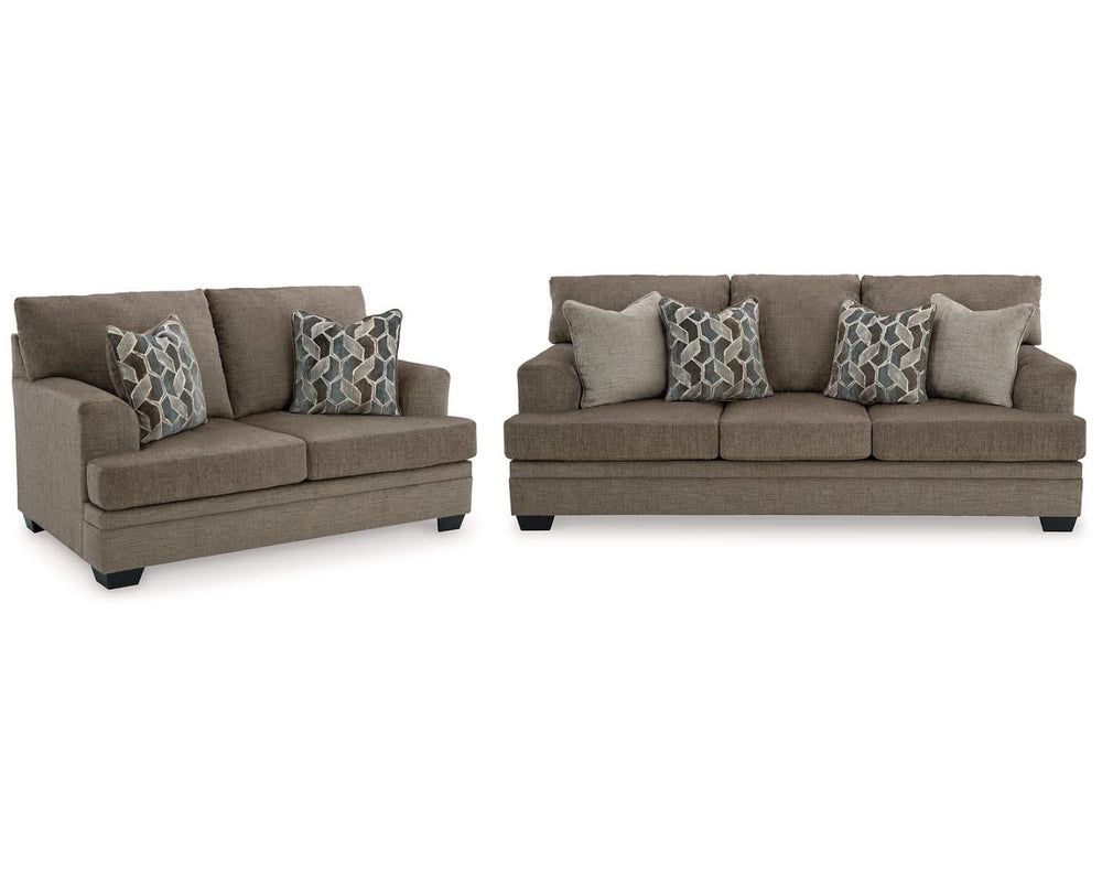 Stonemeade Queen Sofa Sleeper and Loveseat