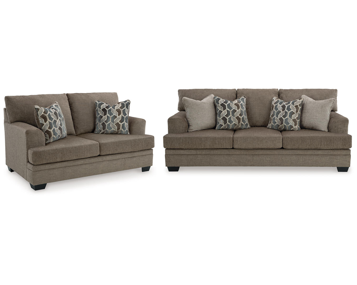 Stonemeade Queen Sofa Sleeper and Loveseat