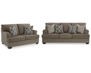 Stonemeade Queen Sofa Sleeper and Loveseat