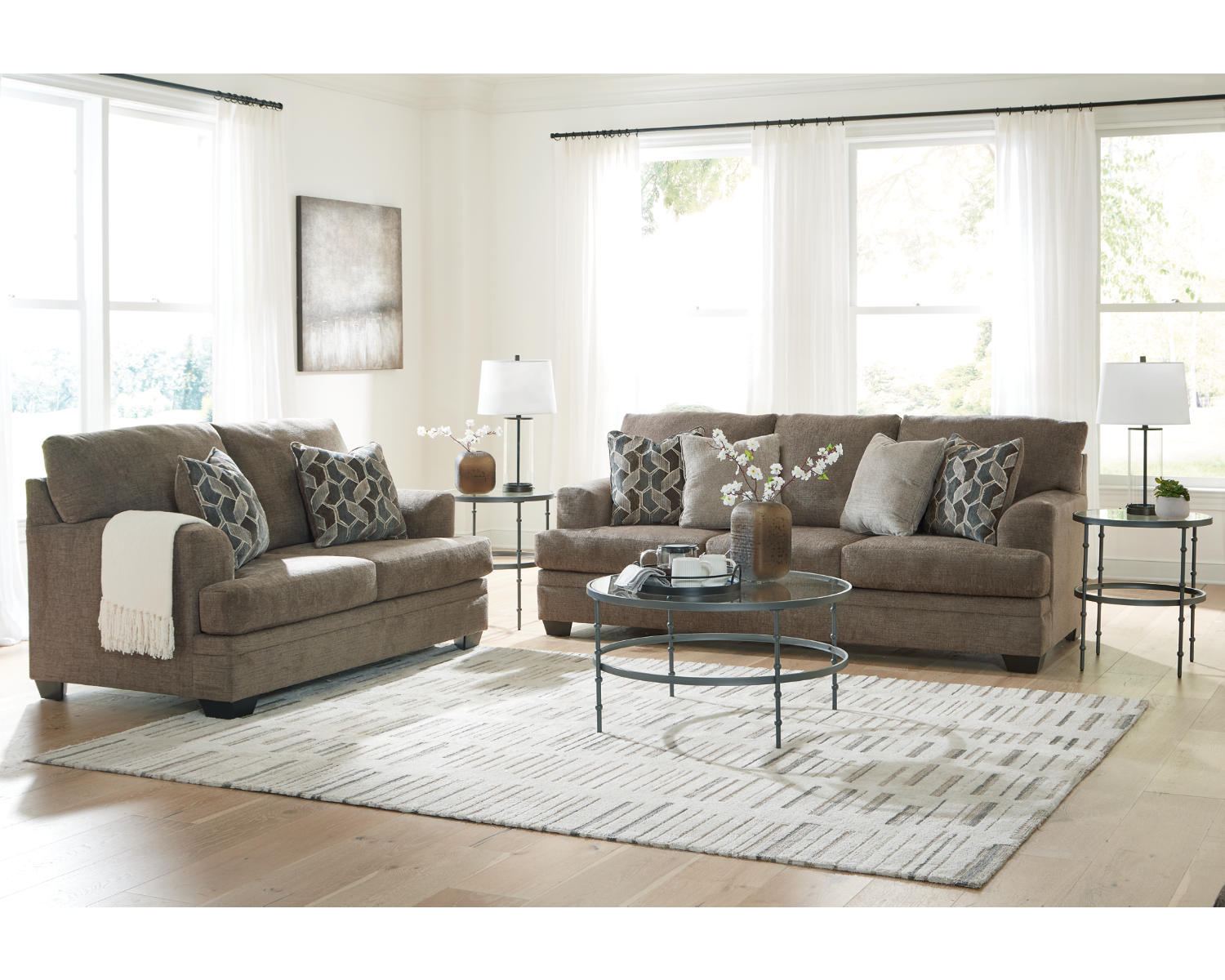 Stonemeade Sofa and Loveseat