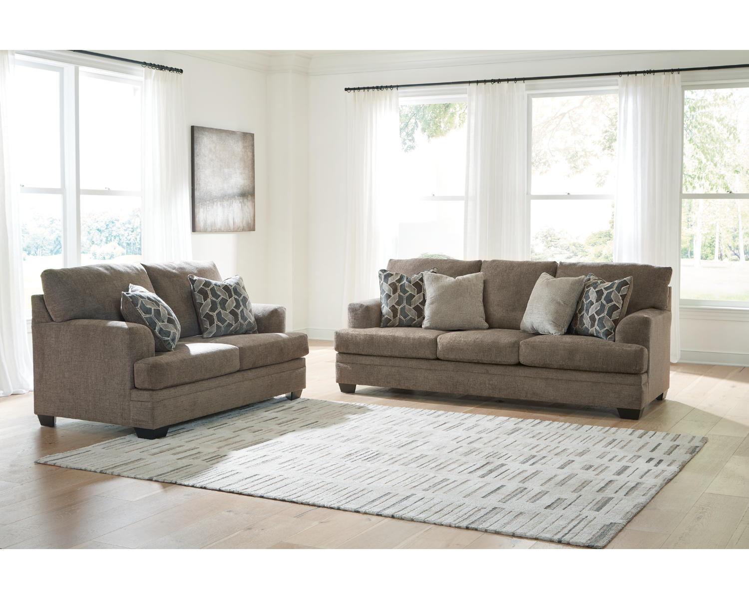 Stonemeade Sofa and Loveseat