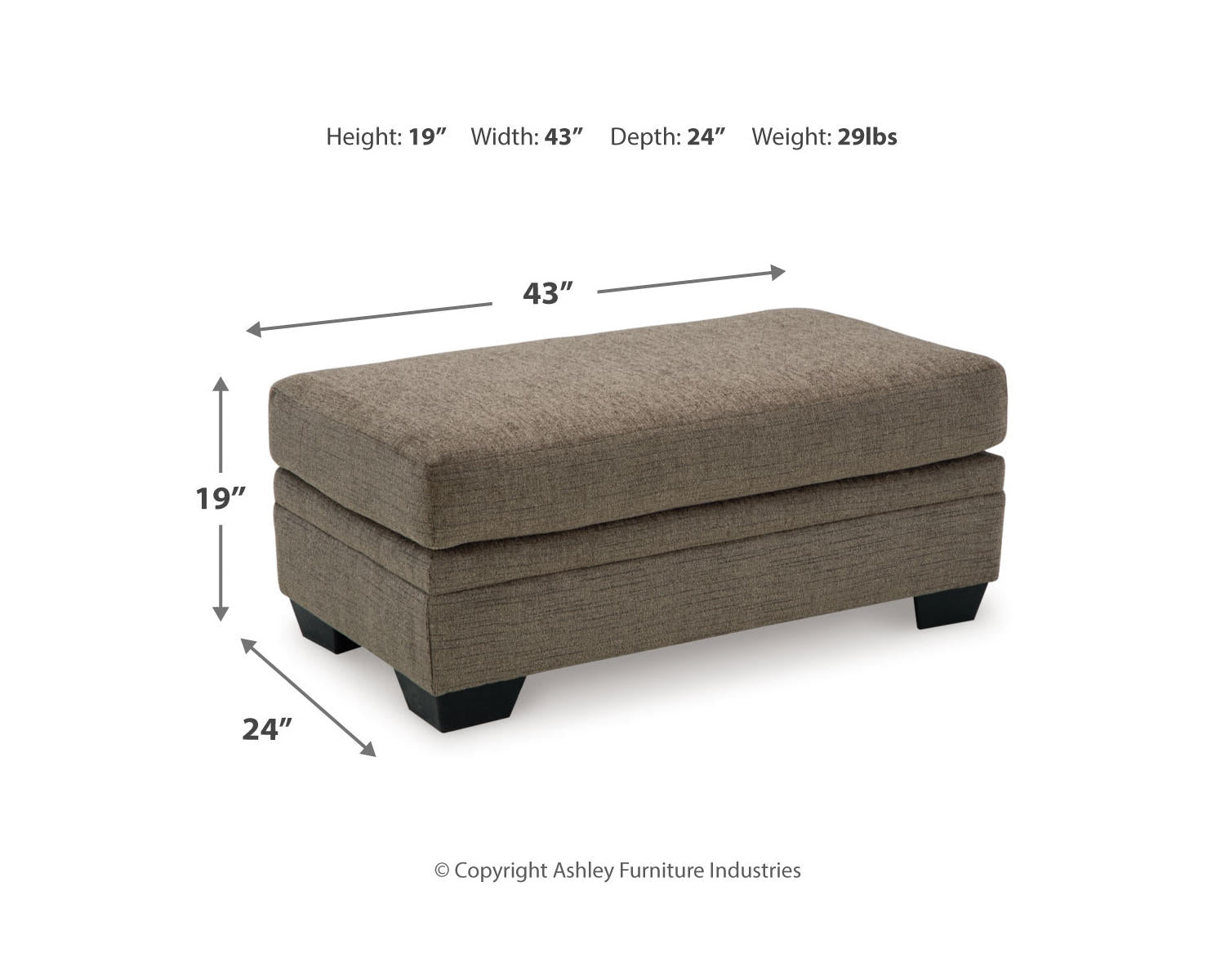 Stonemeade Oversized Chair and Ottoman