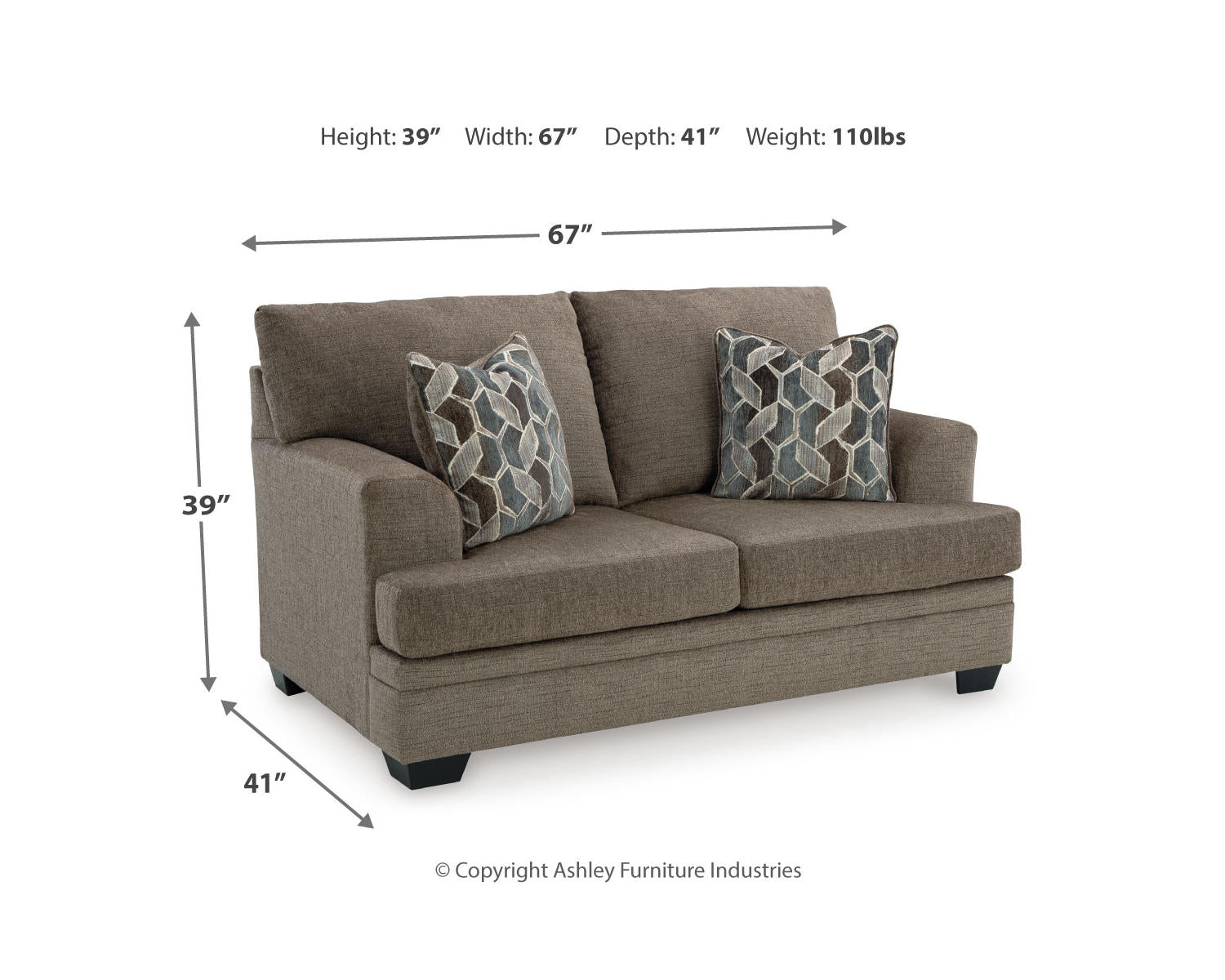 Stonemeade Sofa, Loveseat, Oversized Chair and Ottoman