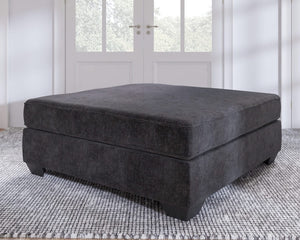 Otomana con acento extragrande Lavernett