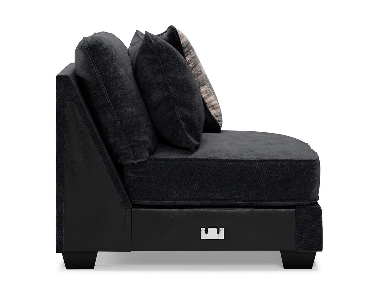 Lavernett 4-Piece Sectional with Ottoman
