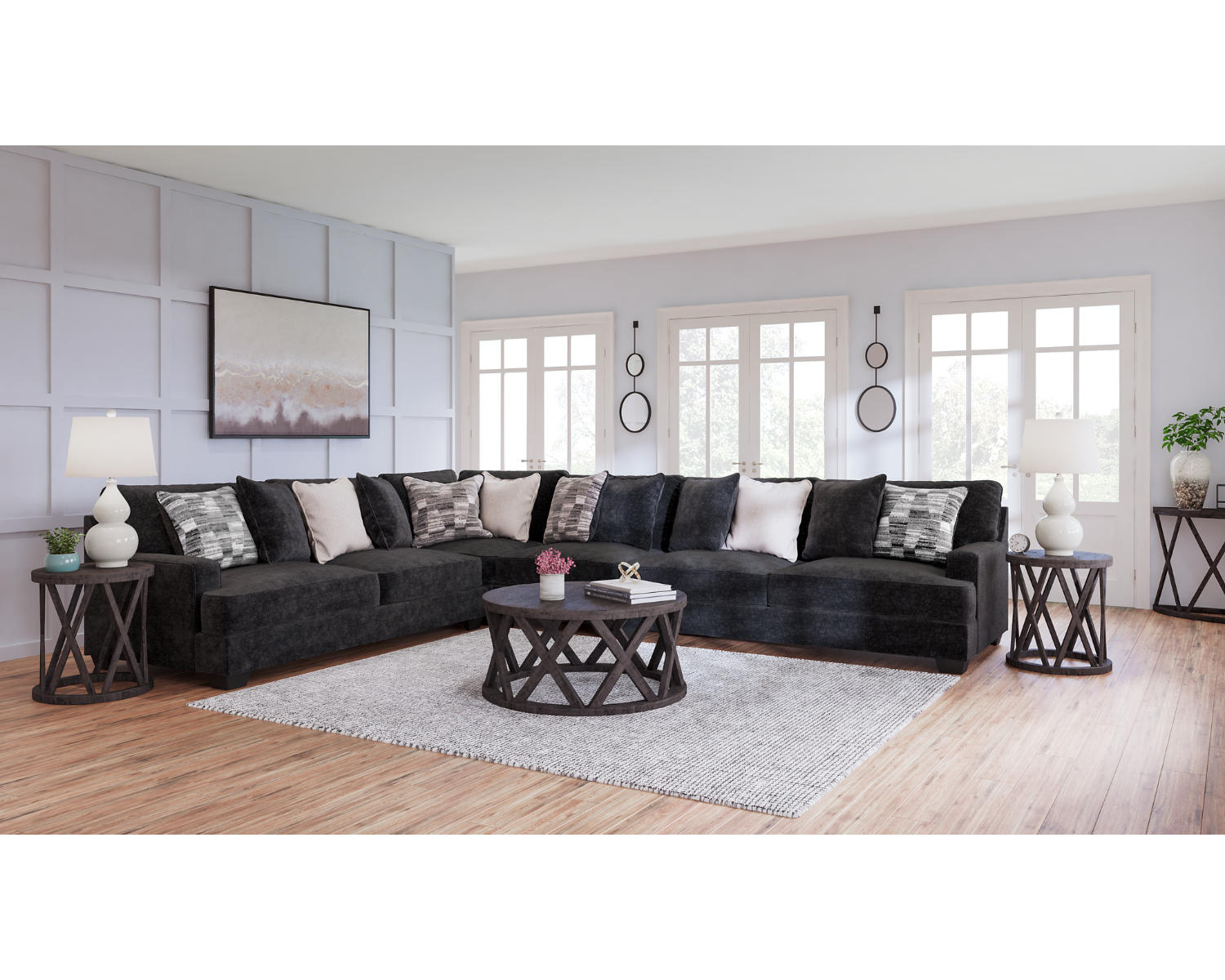 Lavernett 4-Piece Sectional