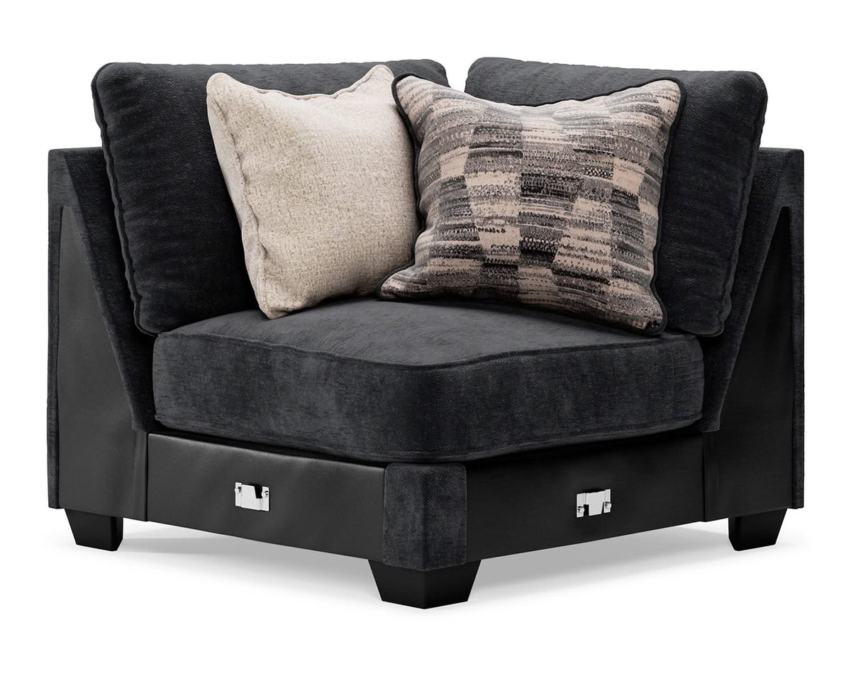 Lavernett 4-Piece Sectional with Ottoman