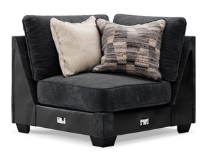 Lavernett 4-Piece Sectional with Ottoman