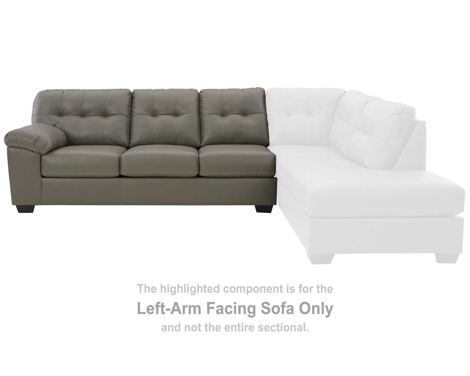 Donlen Left-Arm Facing Sofa